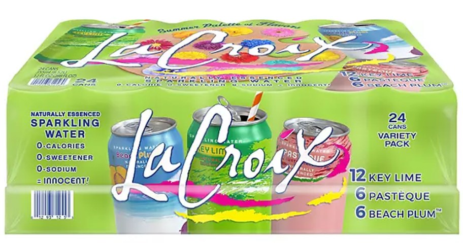 la croix sparkling water variety pack 