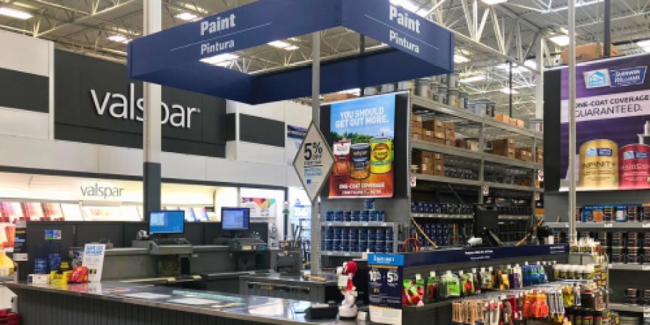 Get Ready! FREE Lowe’s Half-Pint Paint Sample for Rewards Members on August 16th