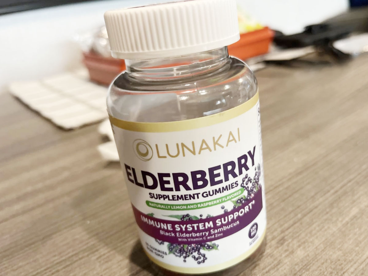 Up to 60% Off Lunakai Gummies on Amazon | Sambucus Elderberry 60-Count Bottle Only $12.80 Shipped