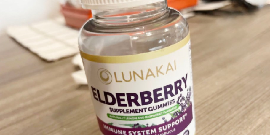 60% Off Lunakai Gummies on Amazon | Elderberry, Vitamin C, D, & More UNDER $13 Shipped