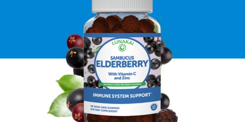 Elderberry Gummies 60-Count Bottle JUST $10.80 Shipped on Amazon + More Vitamin Deals