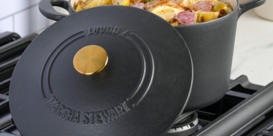 Martha Stewart 7-Quart Dutch Oven Just $44.98 Shipped on Amazon (Reg. $80)