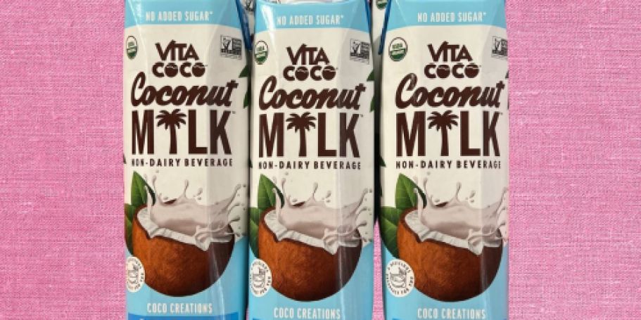 Vita Coco Coconut Milk 33.8oz 6-Packs Only $10.49 Shipped on Amazon