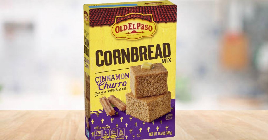 Old El Paso Cinnamon Churro Cornbread Mix Just $1.86 Shipped on Amazon