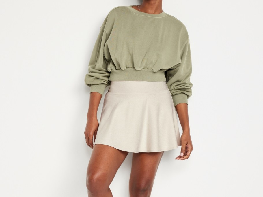 Old Navy High-Waisted Skort Just $14.99 (Reg. $30) | Includes Plus Sizes