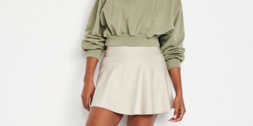 Old Navy High-Waisted Skort Just $14.99 (Reg. $30) | Includes Plus Sizes