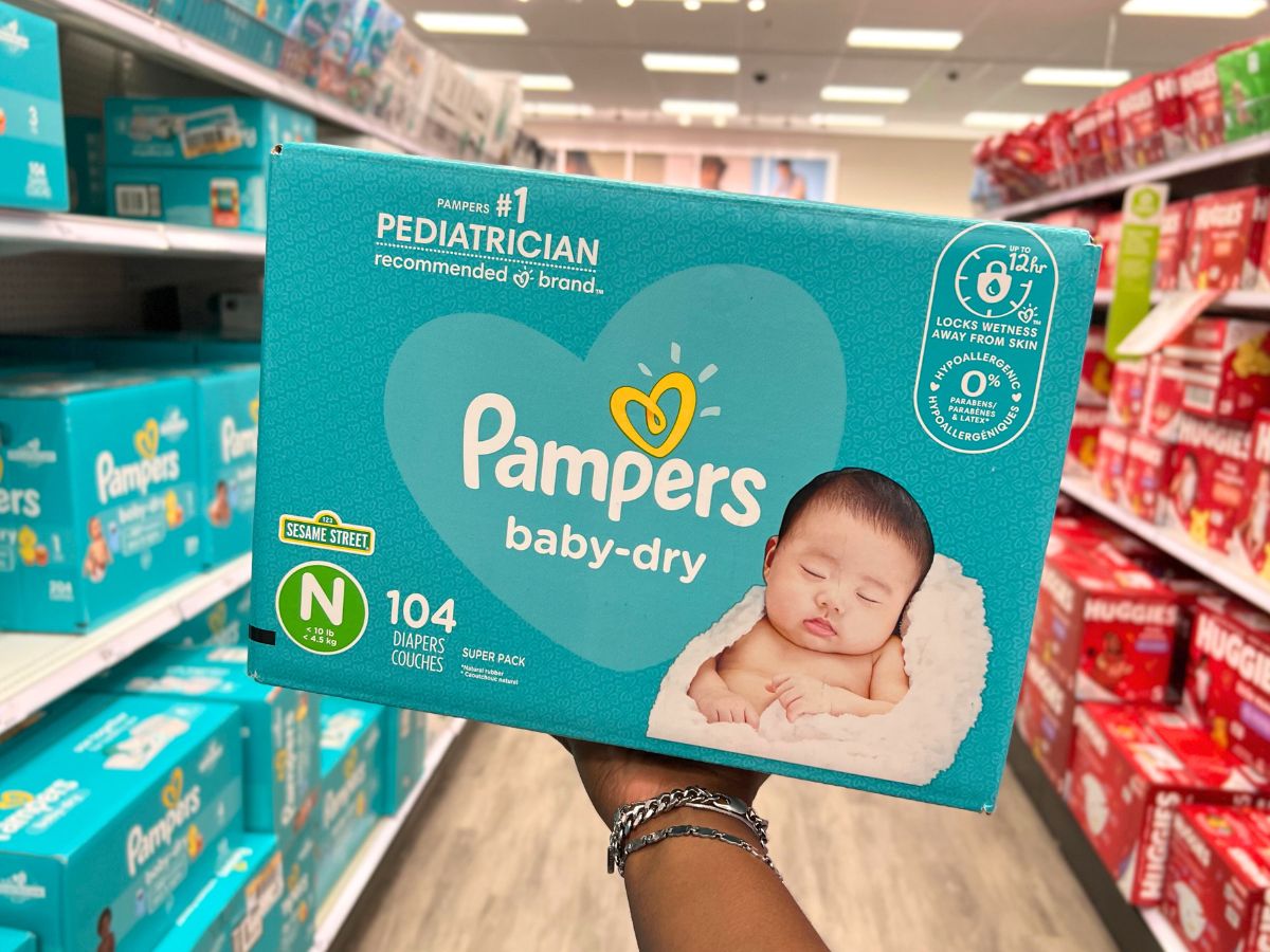 Baby shops pampers offer