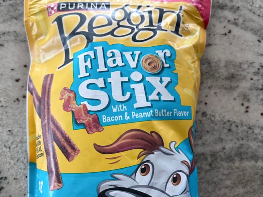 purina beggin flavor stix dog treats