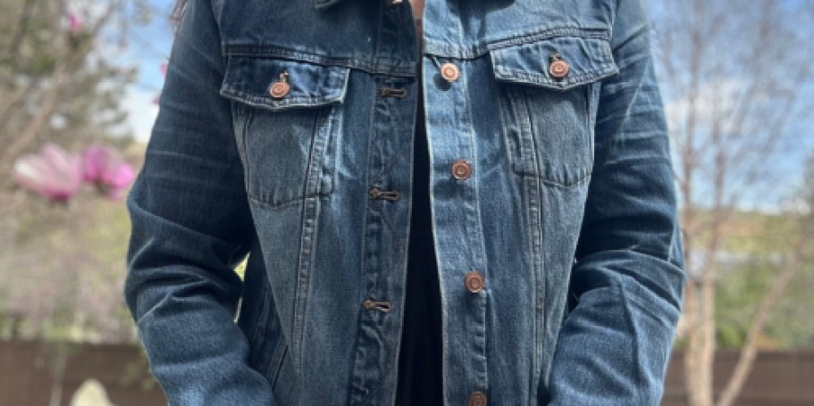 Quince Denim Jacket Just $49.90 Shipped | 75% LESS Than Designer Brands