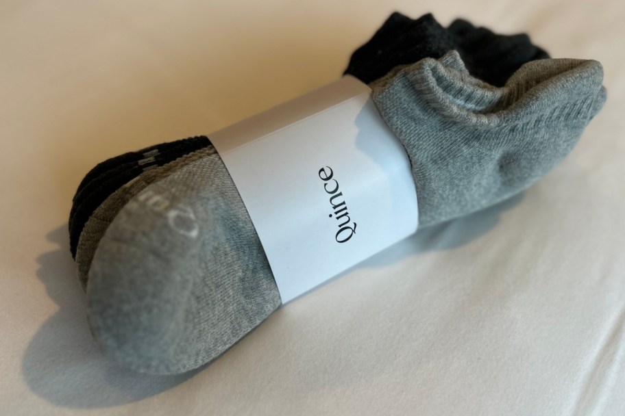 ankle socks in wrapper