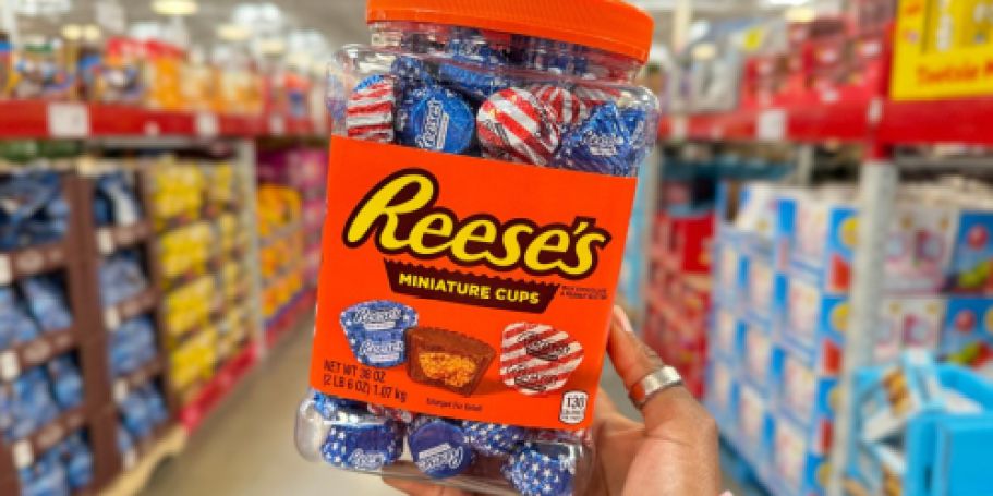 NEW Sam’s Club 4th of July Candy | Reese’s, Haribo Goldbears, Ring Pops + More!