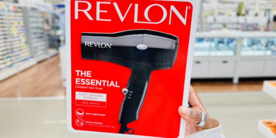 Revlon Compact Hair Dryer Only $8 on Amazon