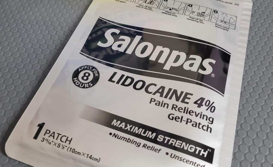 salonpas 4% lidocaine patches