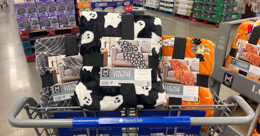 Sam’s Club Halloween Throw Blankets Just $9.98 | Oversized Blankets in Fun Prints!