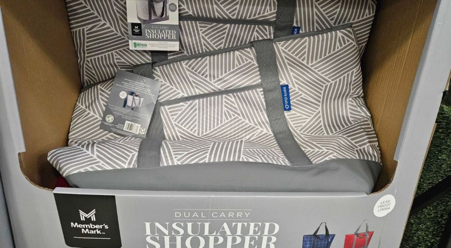 Sam’s Club Member’s Mark Dual Carry Insulated Shopper Tote Only $7.98