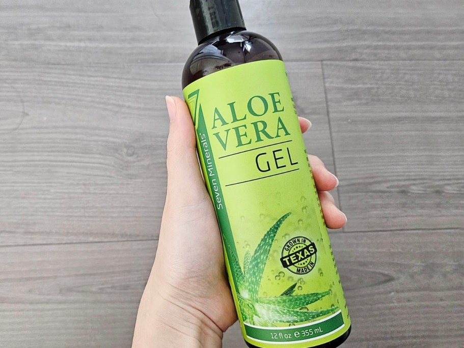 Organic Aloe Vera Gel Only $11.97 Shipped on Amazon | Over 13,700 5-Star Reviews!