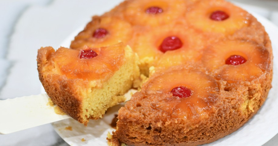 This Pineapple Upside Down Cake Recipe Looks Fancy, Yet is Easy to Make!