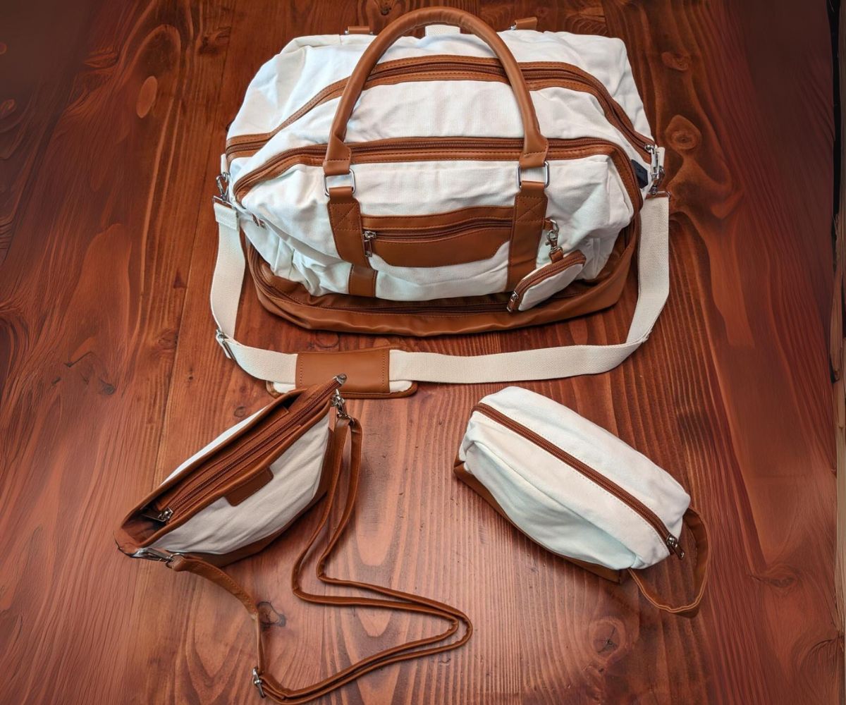 Leisure Luxe 2 Piece Weekender & Backpack Set