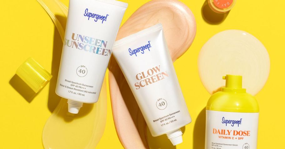 Up to 50% Off Supergoop Best-Sellers + Free Shipping