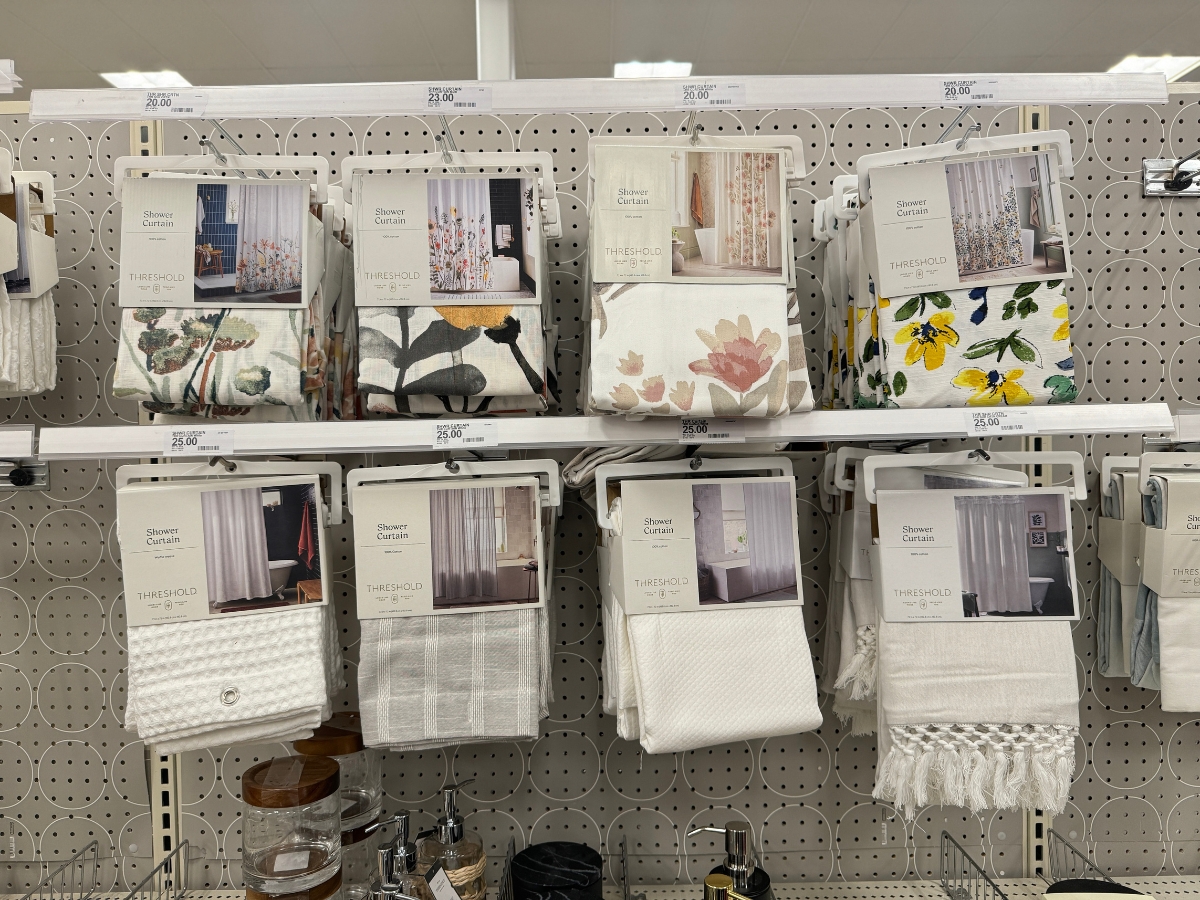 Up to 50% Off Shower Curtains & Bath Mats on Target.com | Hip2Save
