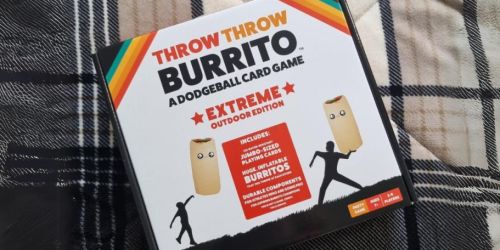 Throw Throw Burrito Game Only $11.37 on Amazon (Reg. $30) – FUN Dodgeball Game!