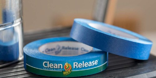 Duck Clean Release Painter’s Tape 6-Pack Just $7 on Walmart.com (Reg. $17)