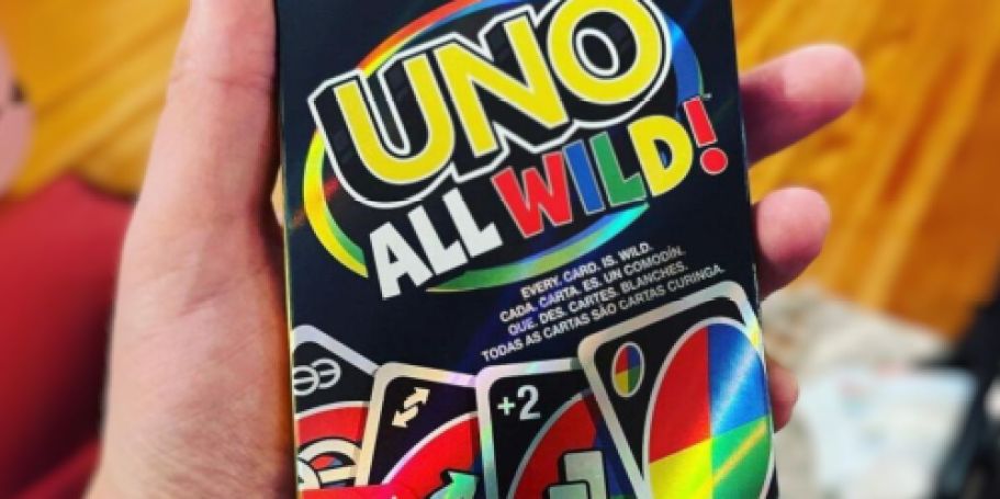 UNO All Wild Card Game Only $3.89 on Target.com (Reg. $6.49)