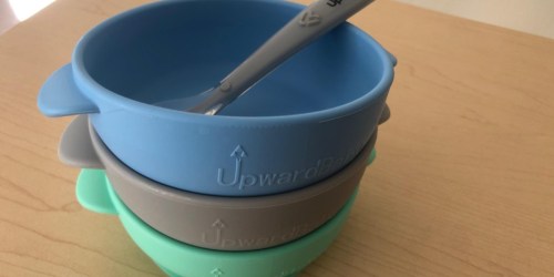 Baby Silicone Bowl & Spoon 4-Piece Set JUST $15.97 on Amazon (Over 10K 5-Star Reviews!)