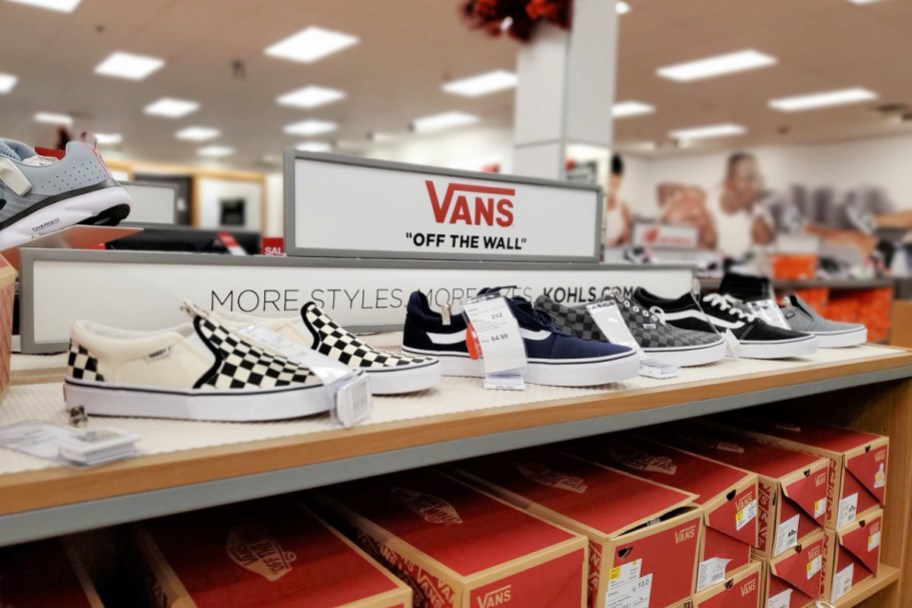 vans shoes in-store