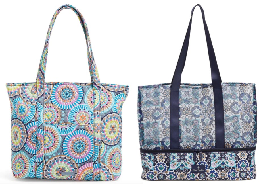 two large tote bags
