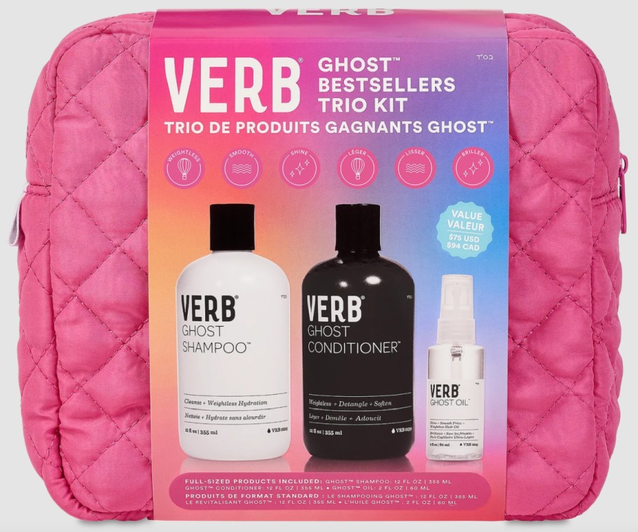 GO! Up to 45% Off Verb Haircare | Includes Viral Ghost Oil w/ 2,600 5-Star Reviews!