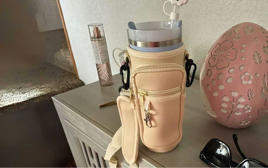 Water Bottle Crossbody Bag Only $9.97 on Amazon (Fits Stanley & Simple Modern)