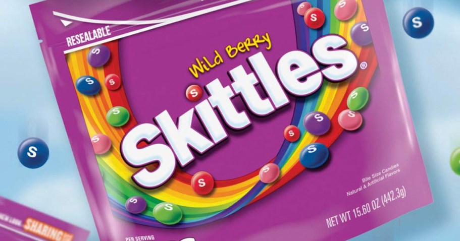 Skittles Wild Berry Sharing Size Bag Only $2.99 Shipped on Amazon