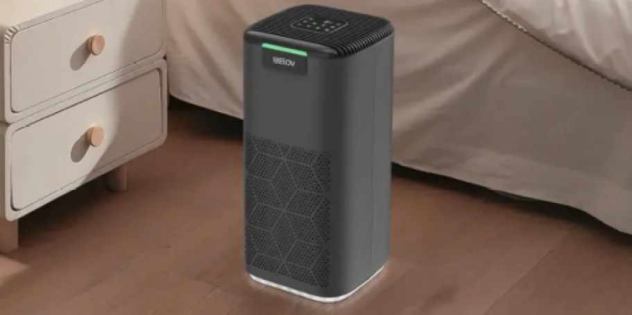 Smart Air Purifier Only $89.99 Shipped for Amazon Prime Members | Filters 99.97% of Pollutants