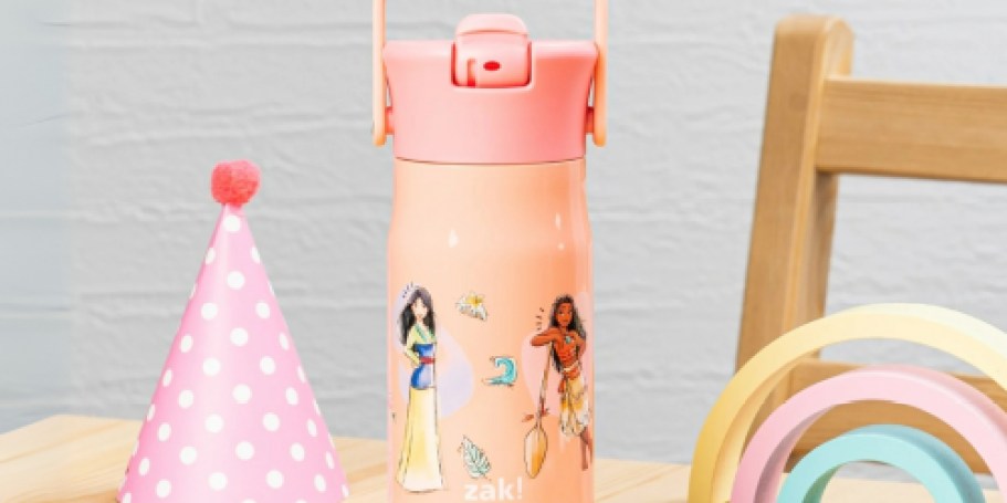 Stainless Steel Zak Water Bottles from $12.53 on Amazon (Reg. $22) | Disney, Bluey, & More