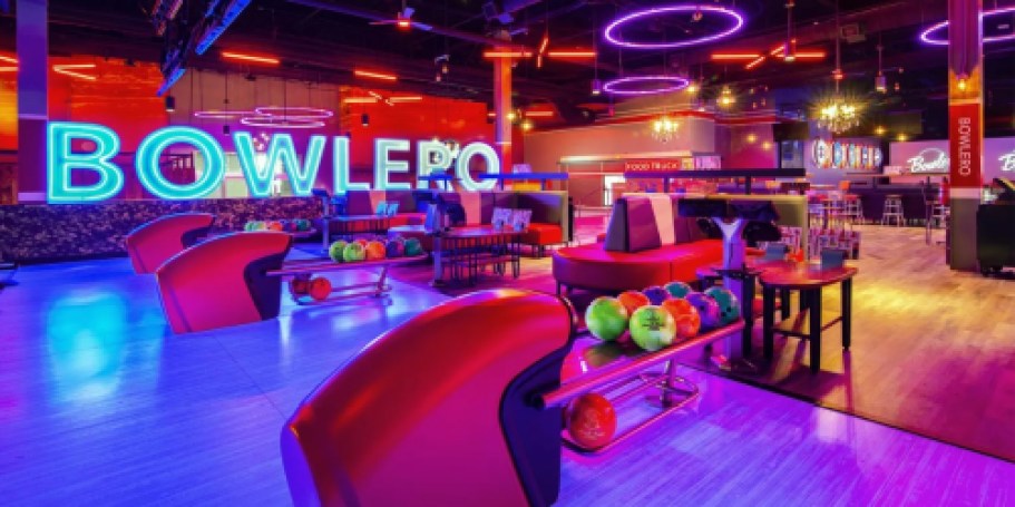 This Bowlero Deal Gets You 2 Hours of Bowling for Up to 75% Off