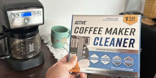 Active Coffee Maker Cleaner Just $10.96 Shipped on Amazon | One-Year Supply for All Your Machines