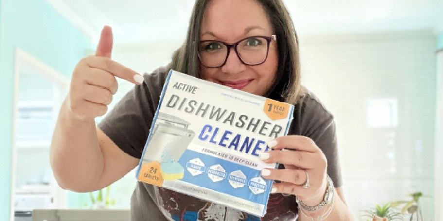 Active Dishwasher Cleaner Tablets 1-Year Supply Only $14.35 Shipped on Amazon (Thousands of 5-Star Reviews!)