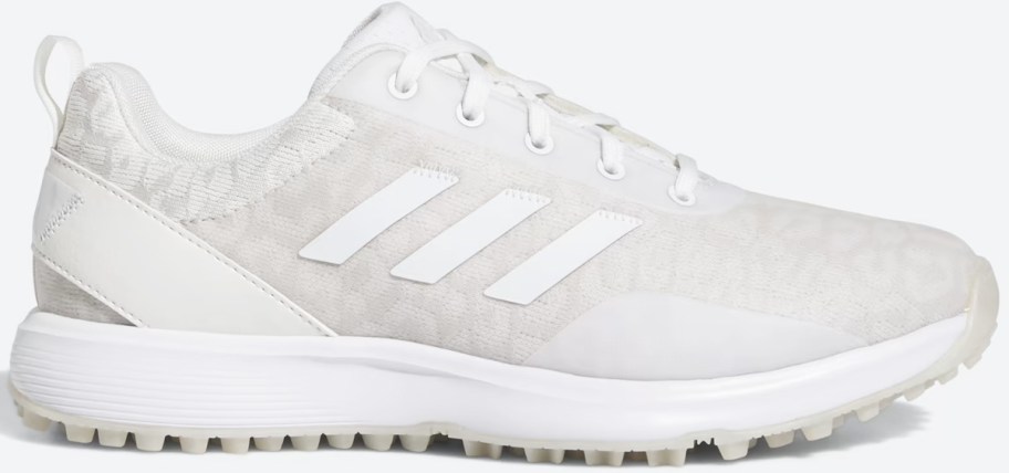 white adidas golf sneaker