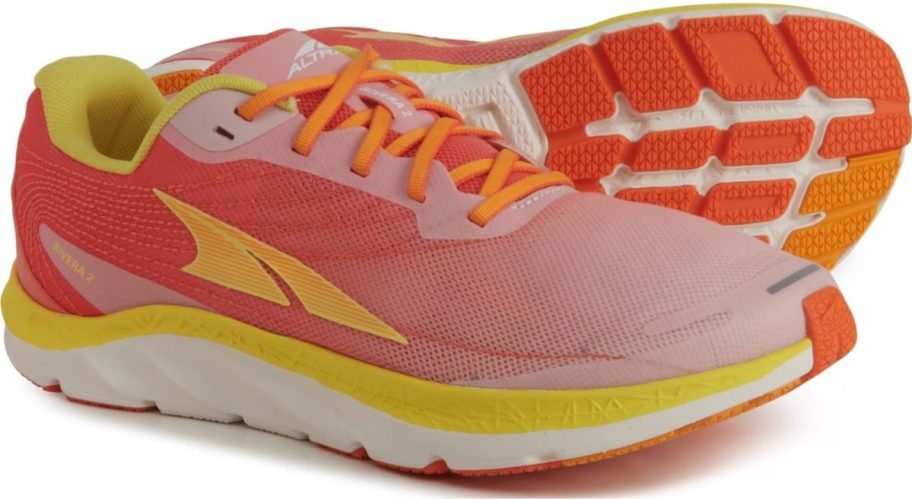 womens orange running shoes