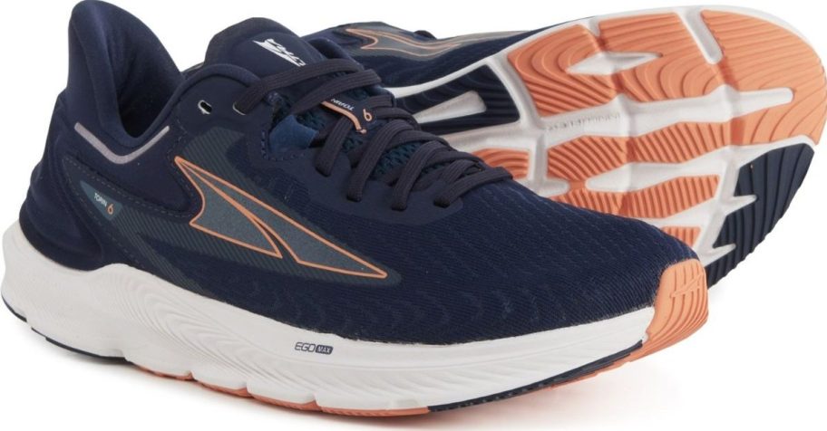 womens navy blue running shoes