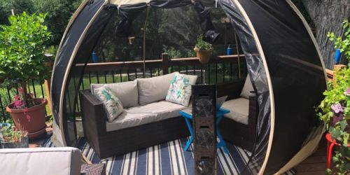 HUGE Screened Canopy $127 Shipped + Earn $20 Kohl’s Cash | Perfect for Summer Lounging!