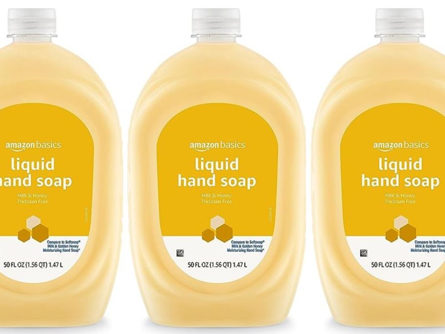 Amazon Basics Milk & Honey Hand Soap 50oz Refill Only $3.90 Shipped ...