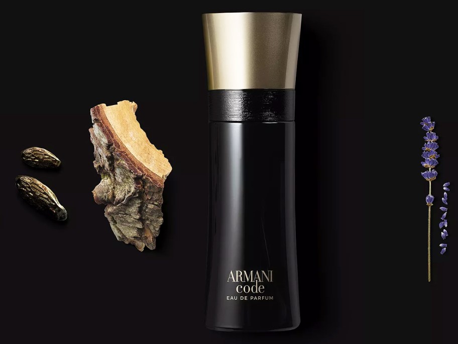 black bottle of Armani Code Eau de Parfum Spray