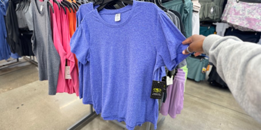 Athletic Works Women’s ButterCore Tee Only $6.98