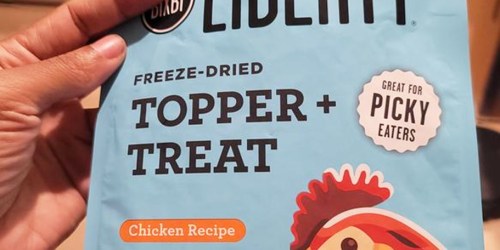 BIXBI Liberty Freeze Dried Dog Food Topper Only $6 on Amazon (Reg. $12) – Lightning Deal