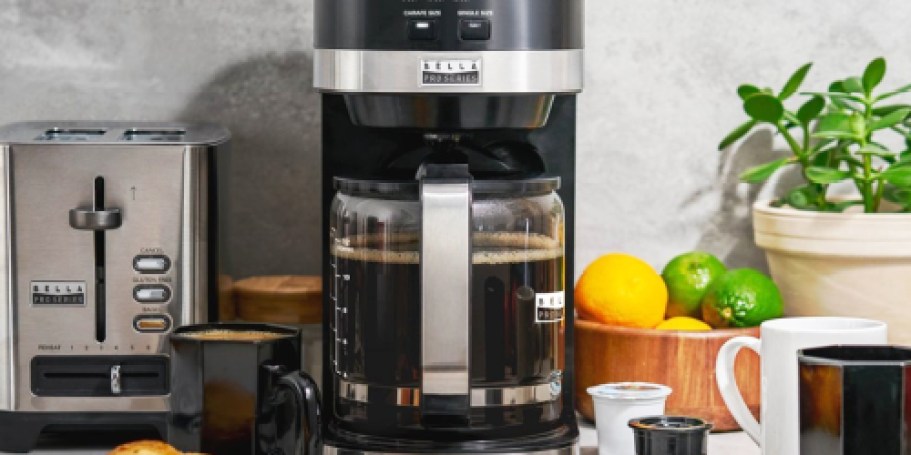 Bella 2-in-1 Coffee Maker Only $19.99 Shipped on BestBuy.com (Reg. $130) | Brews Grounds & K-Cups!