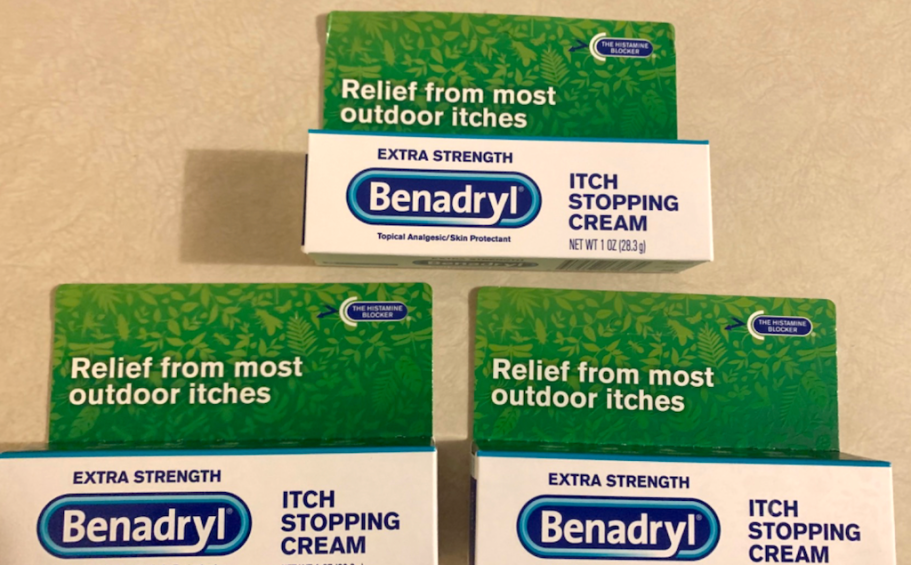 Benadryl Extra Strength Anti-Itch Cream 3-Pack Only $8.97 Shipped on Amazon (Reg. $15)