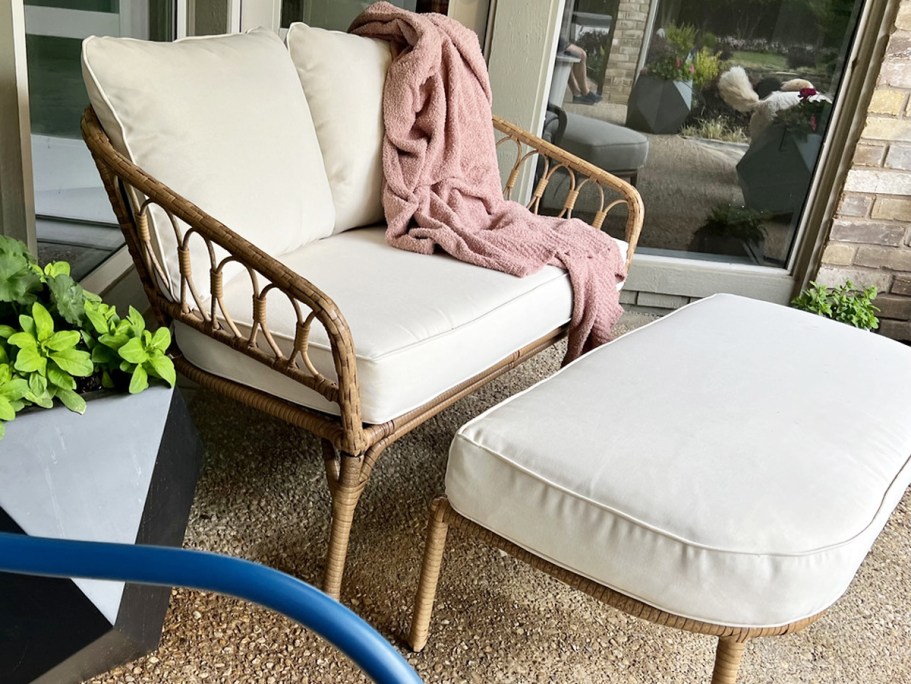*HOT* Walmart Patio Furniture Clearance | Loveseat & Ottoman Set Only $148.33 Shipped (Reg. $349)