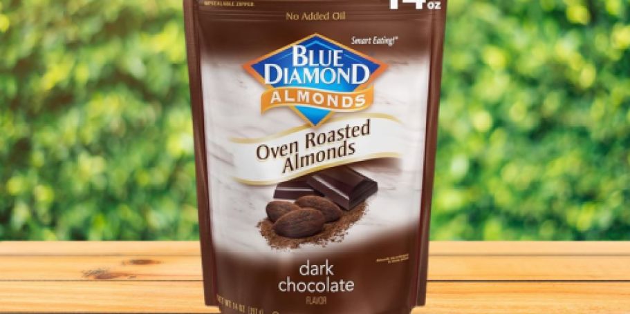 Blue Diamond Almonds Oven Roasted Dark Chocolate 14oz Bag Only $5.69 Shipped on Amazon